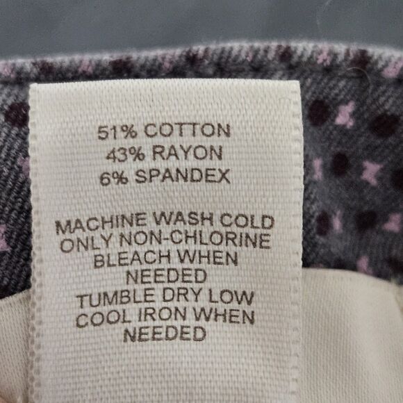 Ann Taylor LOFT Modern Slim Ankle Pants Women's 8 (32x26.5) Gray Mid-Rise - Picture 3 of 9